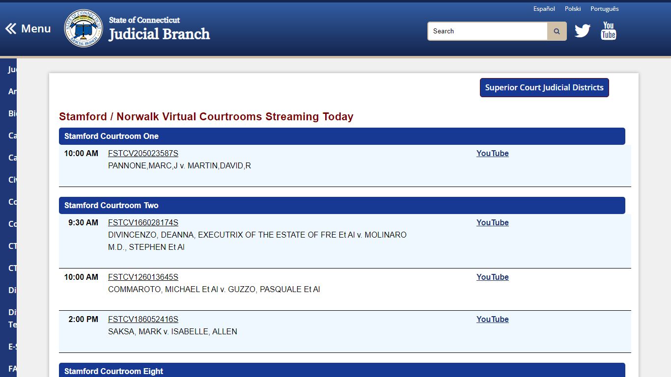 CT Judicial - Public Access